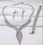 parure 3 pieces en acier inoxidable ref sbika628